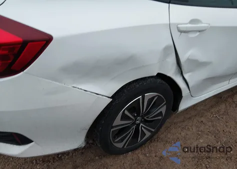 2017 Honda Civic Ex-L from USA, damaged, VIN 19XFC1F7XHE001025